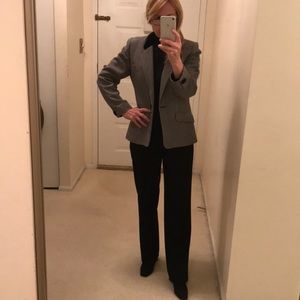 Wool Herringbone Blazer. Size 2